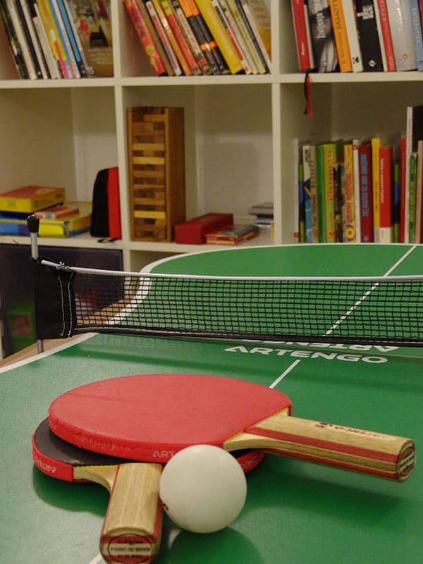 Library and playroom