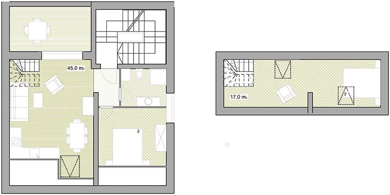 Wohnung powder plan